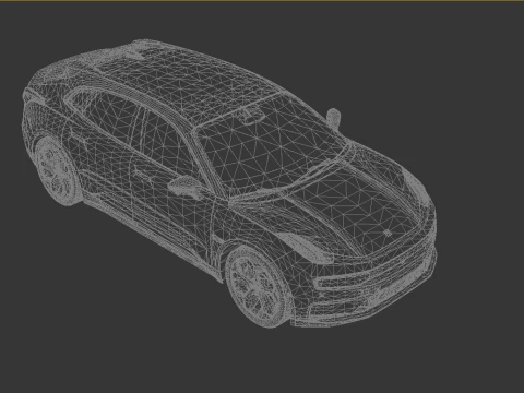 Zeekr 001 3D Model