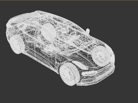 Zeekr 001 3D Model