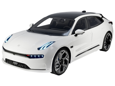 Zeekr 001 Modelo 3D