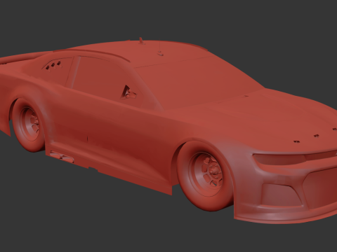 雪佛兰科迈罗 ZL1 1LE 3D 模型