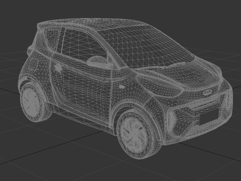 Chery iCar 3Dモデル