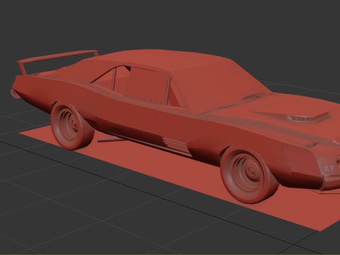 Stinger NASCAR 71 3Dモデル