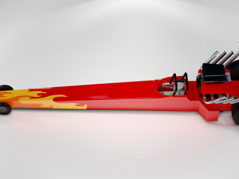 Inferno Dragster Pro 3D Model