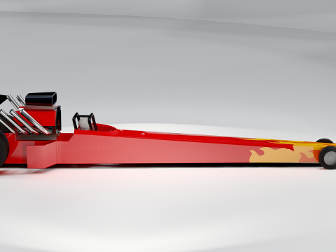Inferno Dragster Pro 3D Model