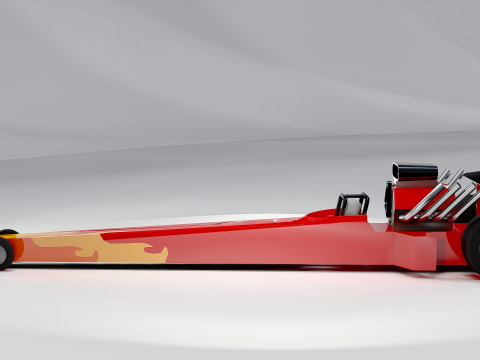 Inferno Dragster Pro 3D Model