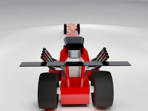Inferno Dragster Pro 3D Model