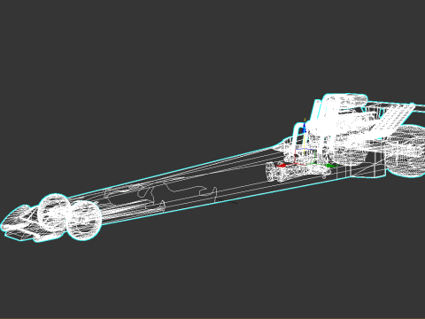Inferno Dragster Pro 3D Model