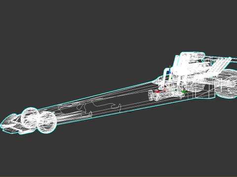 Inferno Dragster Pro 3D Model