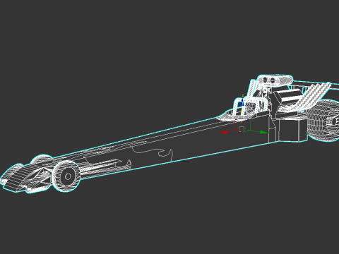 Inferno Dragster Pro 3D Model