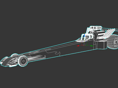 Inferno Dragster Pro 3D Model