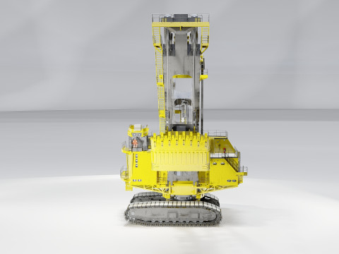 Shovel Caterpillar 7795 3D 모델