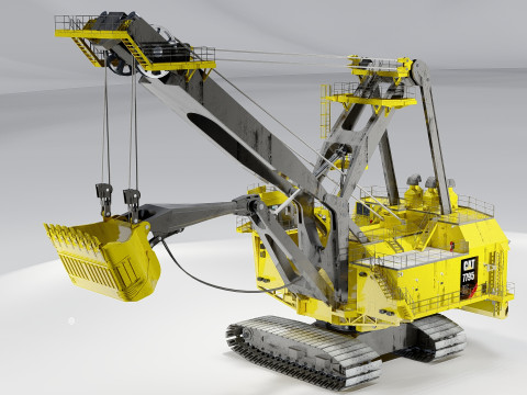 Shovel Caterpillar 7795 3D 모델