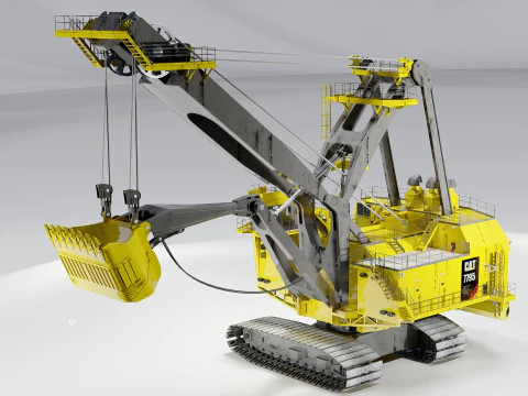 Shovel Caterpillar 7795 3D Model