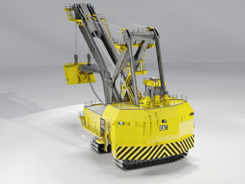 Shovel Caterpillar 7795 3D 모델