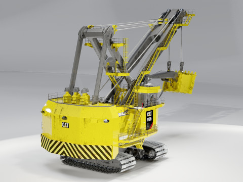 Shovel Caterpillar 7795 3D 모델
