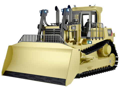Dozer Caterpillar D10 Modèle 3D
