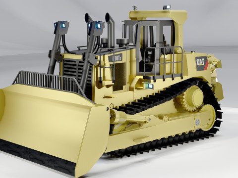 Dozer Caterpillar D10 Modelo 3D
