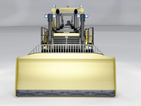 Dozer Caterpillar D10 Modelo 3D