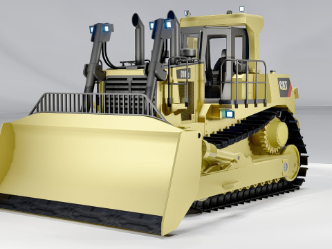 Dozer Caterpillar D10 Modelo 3D