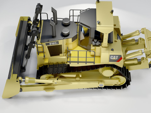 Dozer Caterpillar D10 Modelo 3D