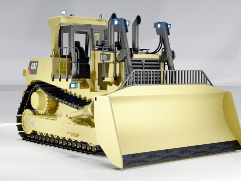 Dozer Caterpillar D10 Modelo 3D