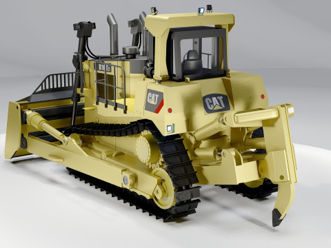 Dozer Caterpillar D10 Modelo 3D