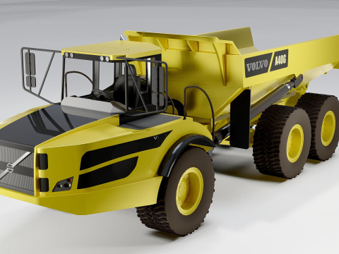 Volvo A40G Truck 3D Model