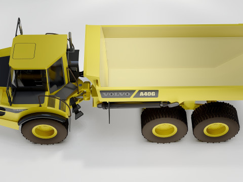 Volvo A40G Truck 3D Model