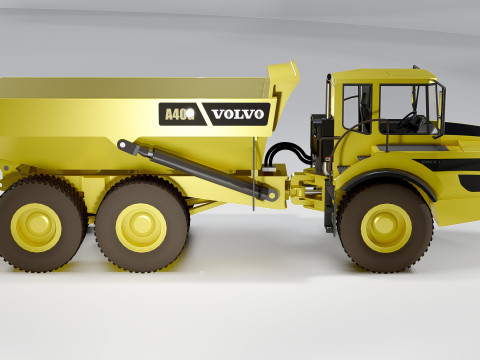 Volvo A40G Truck 3D Model