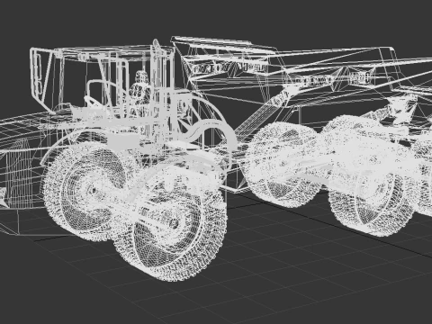Volvo A40G Truck 3D Model