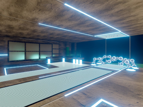 Batcave Superhero Underground Hideout Modèle 3D