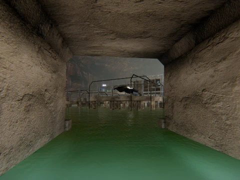 Batcave Superhero Underground Hideout 3D Model