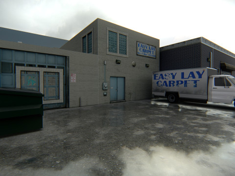 New York Street Scene 3D Model