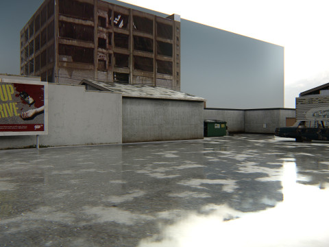 New York Street Scene 3D Model