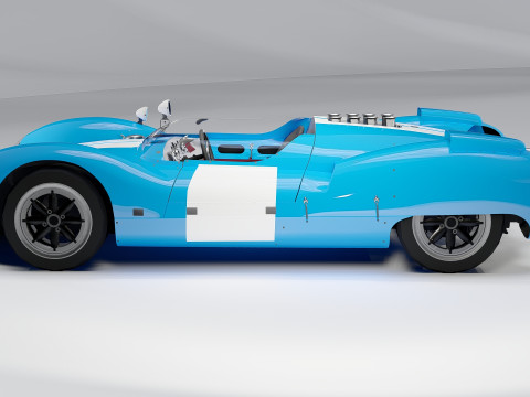 Shelby Cooper Monaco King Cobra 1963 Modello 3D