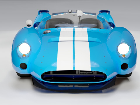 Shelby Cooper Monaco King Cobra 1963 Modello 3D