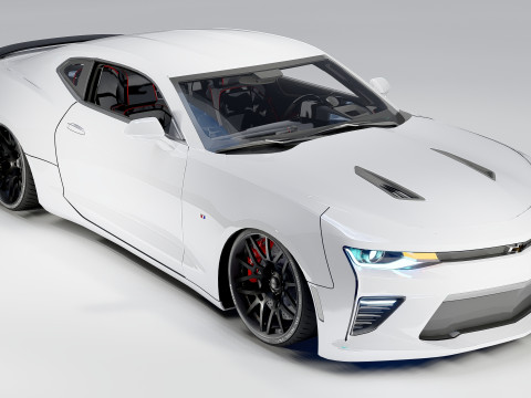 Chevrolet Camaro 2018 3D Model