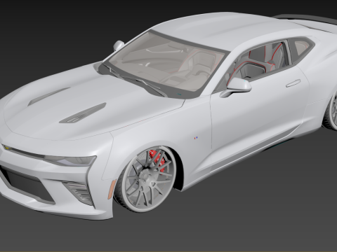 Chevrolet Camaro 2018 3D Model