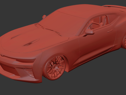 Chevrolet Camaro 2018 3D Model