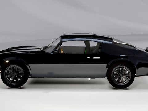 Pontiac Firebird 1972 3D Model
