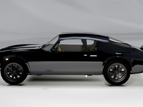 Pontiac Firebird 1972 3D Model