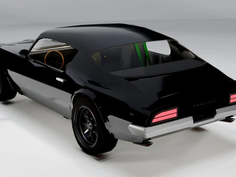 Pontiac Firebird 1972 3D Model