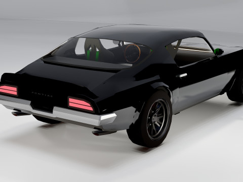 Pontiac Firebird 1972 3D Model