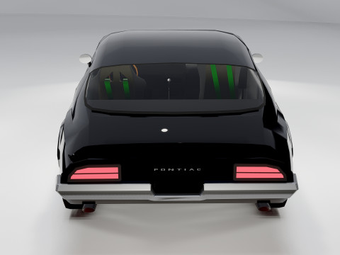 Pontiac Firebird 1972 3D Model