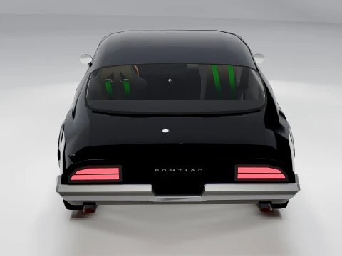 Pontiac Firebird 1972 3D Model