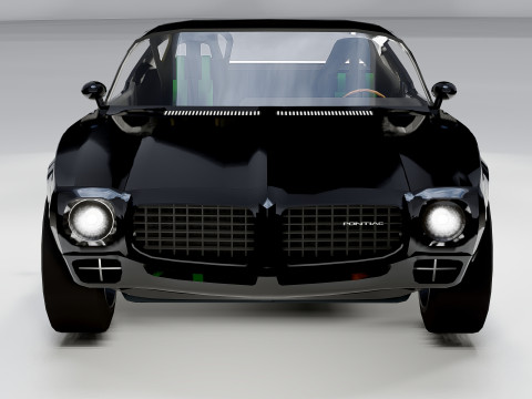 Pontiac Firebird 1972 3D Model
