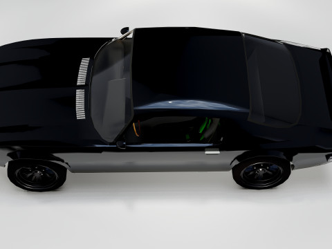 Pontiac Firebird 1972 3D Model