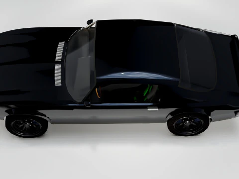 Pontiac Firebird 1972 3D Model