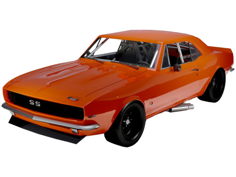 Chevrolet Camaro SS 1967 3Dモデル