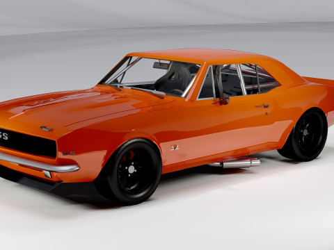 Chevrolet Camaro SS 1967 Modello 3D